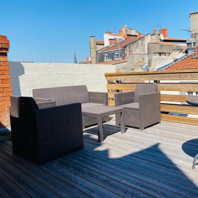 New Top Duplex Centre Avec Terrasse Et Parking Clermont-Ferrand Eksteriør billede
